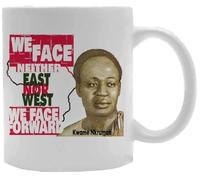 Udaytee Kwame Nkrumah Bicchiere Per Bevande In Tazza In Ceramica Bianca White Ceramic Mug Beverage Drinking Cup