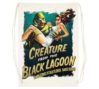 Udaytee La Creatura Della Laguna Nera Sacca Da Palestra In Cotone Beige Cotton Beige Training Bag Gym Sack