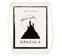 Udaytee Libro Di Dracula Di Bram Stroker Sacca Da Palestra In Cotone Beige Cotton Beige Training Bag Gym Sack