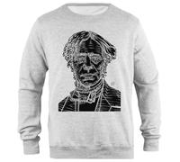 Udaytee Michael Faraday Felpa Unisex Grigia dalla vestibilità Semplic Simple-Fit Pullover Grey Unisex Sweatshirt