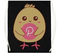 Udaytee Near Protocol Coin Sacca Da Palestra In Cotone Nero Cotton Black Training Bag Gym Sack