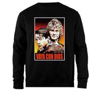 Udaytee Point Break Vaya con Dios Pullover Unisex Nero Simple-Fit Simple-Fit Pullover Black Unisex Sweatshirt
