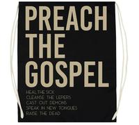 Udaytee Predicare Il Vangelo Sacca Da Palestra In Cotone Nero