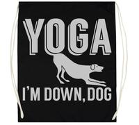 Udaytee Rune Del Futhark Antico Sacca Da Palestra In Cotone Nero Cotton Black Training Bag Gym Sack