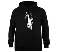 Udaytee Sandman Morpheus Felpa Unisex Nera con Cappuccio dalla vestibilità Semplice