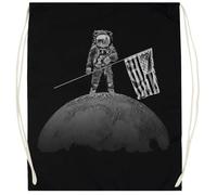 Udaytee Skadi Sacca Da Palestra In Cotone Nero Cotton Black Training Bag Gym Sack