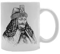 Udaytee Vlad L'impalatore Bicchiere Per Bevande In Tazza In Ceramica Bianca White Ceramic Mug Beverage Drinking Cup