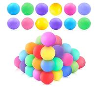 Udbru 40 Pezzi Palline da Ping Pong, Colore Palline Ping Pong, Plastica Palline Ping-Pong, 40 mm Ping Pong Palline Adatto per Adulti Bambini Artigianato Decorazioni