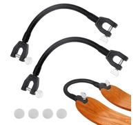 Udbrud 2 Pezzi Connettore per Punte da Sci per Bambini, Portatile Aiuto per L'Allenamento di Sci Trainer Connettore Punta da Sci Per Punta Da Snowboard Per Bambini Principianti