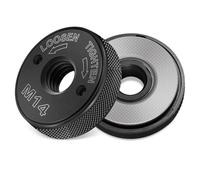 Udbrud 2 Pezzi Dado a sgancio rapido SDS Clic M14, dado di serraggio per smerigliatrice angolare elettrica Parte di M14 Filettatura Sostituzione Angolo Smerigliatrice Interno