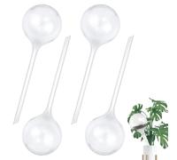 Udbrud 4 Pezzi Sfere per Irrigazione, Set di Palline di irrigazione 26.5x8cm Dispositivo di Irrigazione Automatica Sferico per Piante in Vaso per Piante in Vaso, Piante da Giardino, Interni ed Esterni