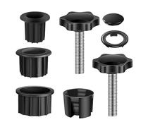 Udbrud 8 Pezzi Anelli riduttori per ombrellone, riduttori portaombrelli Sole Pioggia Ombrello Supporto Riduttore Adattatore Parasole Tubo Riduttore, Accessori per Soporte de Sombrilla