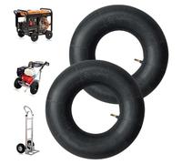 Udbrud Camera d Aria per Carrello, 2 pezzi Camera D'aria per Carriola Camera A’aria di Ricambio Asta Piegato per Carrelli a Mano, Carro Attrezzi, Carrello da Giardino, Tosaerba (6inch)