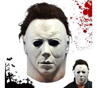 Udbrud Michael Myers Maschera, Masque D'Halloween Original Michael Myers Face Halloween Kills Maschera Latex Horror Maschere Spaventose Maschera Horror Cosplay Accessori di Scena