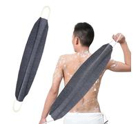 Udbrud Spazzola per la schiena per peeling del corpo, spazzola per il bagno a due lati, spazzola per la schiena, spazzola per il corpo con 2 manici, aiuto per il lavaggio della schiena per rimuovere