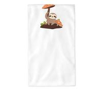 UDFKGLP Asciugamano con motivo funghi sotto l'albero dei funghi, 69,8 x 40,6 cm, delicato sulla pelle, assorbente, soffice e morbido, per bagno, spiaggia, esterni