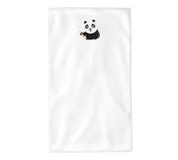 UDFKGLP Asciugamano con motivo panda che soffia il corno, 69,8 x 40,6 cm, delicato sulla pelle, assorbente, soffice e morbido, per bagno, spiaggia, esterni
