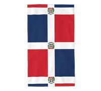 UDFKGLP Asciugamano con motivo Repubblica Dominicana, 69,8 x 40,6 cm, assorbente, soffice e morbido, per bagno, spiaggia, esterni