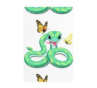UDFKGLP Il destino delle farfalle e dei serpenti Modello Pittura decorativa in latta 20,3 x 30,5 cm Realizzato in banda stagnata, resistente all'usura e durevole