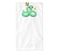 UDFKGLP The Fate of Butterflies and Snakes - Asciugamani con motivo di farfalle e serpenti, 69,8 x 40,6 cm, delicati sulla pelle, assorbenti e morbidi, per bagno, spiaggia, esterni