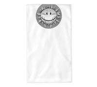 UDFKGLP The Smile of The End of The World - Asciugamani con motivo "Il sorriso della fine del mondo", 70 x 40 cm, assorbente, soffice e morbido, per bagno, spiaggia, esterni