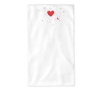 UDFKGLP Thousands of Arrows Pierce The Heart - Asciugamani con motivo a cuore, 69,8 x 40,6 cm, assorbente, soffice e morbido, per bagno, spiaggia, ambienti esterni