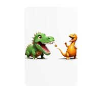 UDFKGLP Zucca nella bocca del dinosauro Modello Pittura decorativa in latta 20,3 x 30,5 cm Realizzato in banda stagnata, resistente all'usura e durevole