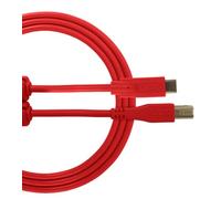 UDG Cable USB 2.0 (C-B) - Cavo USB 2.0 C a B ottimizzato per audio ad alta velocità, Rosso