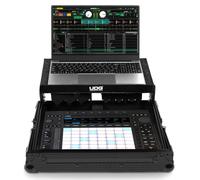 UDG Flightcase Ableton Push 3 Black (Laptop) Nero | Trasporta Ableton Push 3 in modo sicuro ad ogni concerto; Ultimate Flightcase con ripiano dedicato per laptop