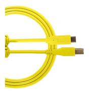 UDG GEAR U96001YL Cavo USB 2.0 (C-B) - Cavo audio ad alta velocità ottimizzato USB 2.0 C a B, giallo, 1,5 metri