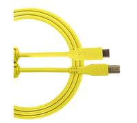 UDG GEAR U96001YL Cavo USB 2.0 (C-B) - Cavo audio ad alta velocità ottimizzato USB 2.0 C a B, giallo, 1,5 metri