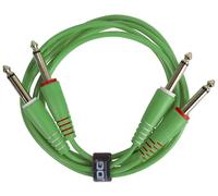 UDG Set Cavo Audio Jack 1/4'' - 1/4'' Jack Verde Dritto 3m