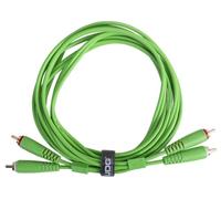 UDG Set di cavi audio RCA - RCA Verde Dritto 1,5m
