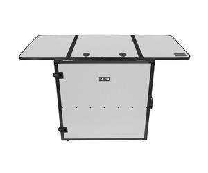 UDG U91049WH2 Ultimate Fold Out DJ Table White MK2 Plus Wheels Tavolo Dj Bianco