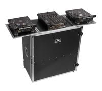 Ultimate FLIGHTCASES. UDG Supporto U92049SL - ULTIMATE FOLD OUT DJ TABLE SILVER PLUS (WHEELS). U92049SL