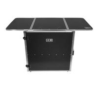 UDG U92049SL2 Ultimate Fold Out DJ Table Silver Black MK2 Plus Wheels Tavolo Dj