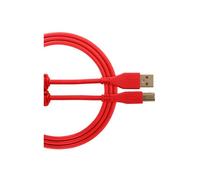 UDG Cable USB 2.0 (C-B) - Cavo USB 2.0 C a B ottimizzato per audio ad alta velocità, Rosso