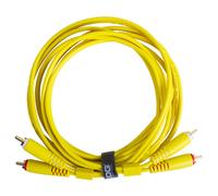 UDG U97001YL Ultimate Audio Cable Cavo connett. 2x RCA M a 2x RCA M 1,5mt Giallo