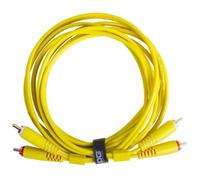 UDG U97001YL Ultimate Audio Cable Set RCA-RCA Straight Yellow