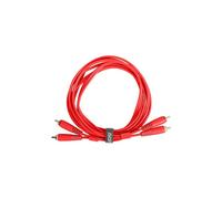 UDG U97003RD Ultimate Audio Cable Cavo connettore 2x RCA M a 2x RCA M 3mt, Rosso