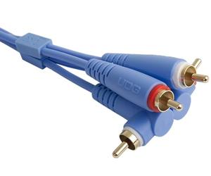 UDG Ultimate Cable (RCA Straight - RCA angolato) Blu 3m