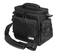 UDG Ultimate SlingBag MK2 Black (U9630) - Borsa per Trasporto Vinili, Controller, Interfaccia Audio, Cuffia e Cavi, Nero