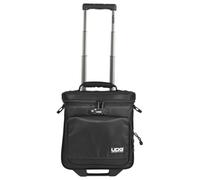 UDG Ultimate Trolley To Go Black Borsa con Trolley porta vinili con maniglia a scomparsa, Nera