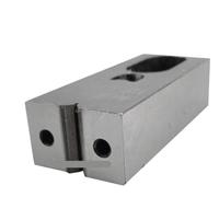 UDHBJEBQ 1 pz. Morsetti a Cuneo Mini Ok con Ganasce Lisce, morsa Singola modulare di precisione for lavorazioni industriali(Beige,M10)