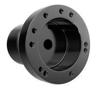 UDHBJEBQ Adattatore for Volante da Golf Cart con sterzo a 5-6 Fori(Black)