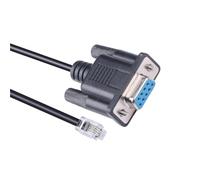 UDHBJEBQ Cavo 505 DB9 D-sub 9 pin Porta COM a RJ10 4P4C Cavo seriale RS232 for telescopio ETX-90 ETX-125 LXD75 LX80 LX90