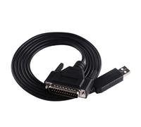 UDHBJEBQ Cavo Adattatore seriale da USB a RS232 DB25 for l'impostazione della Copia della configurazione(1.8M)