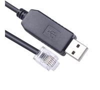 UDHBJEBQ Cavo convertitore seriale da USB a RJ11 RJ12 RS232 for cavo di comunicazione(3 meter)