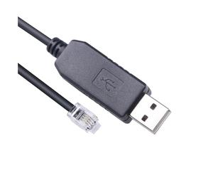 UDHBJEBQ Cavo Meade 505 da USB a RJ10 4P4C Cavo seriale RS232 for telescopio ETX-90 ETX-125 LXD75 LX80 LX90(1.8M)
