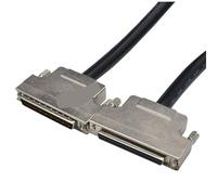 UDHBJEBQ Cavo SCSI CN68P cavo maschio a femmina 68 paia di 68 fori cavo dati alloggiamento metallico viti schegge fissa(3 metri, metallo cover)